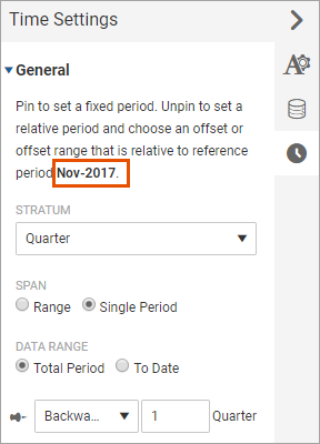 Configuraci&oacute;n de periodo relativo para diagrama de barras