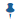 Blue pin