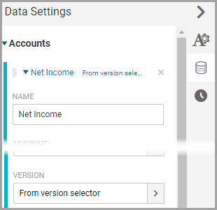 Calculation Data Series Set to Use Default Version from Instance