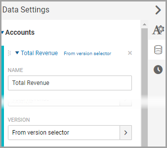 Data Setting on Calculation Data Series Using the Default Version