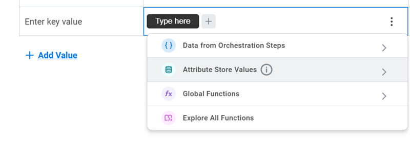When you are entering an expression, you have the option to Explore All Functions.