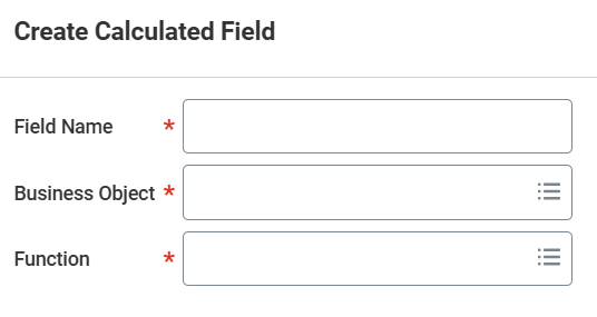 Screenshot of the Create Calculated Field task.