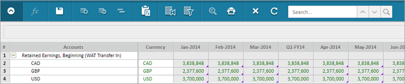 Beginning Retained Earnings Initial Balances