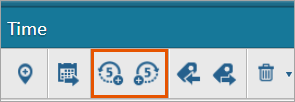 Legacy Calendar Time Administration Toolbar